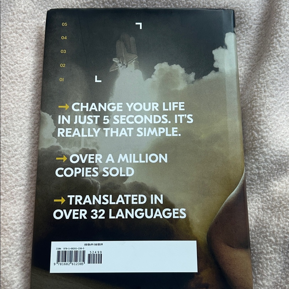 The 5 Second Rule by Mel Robbins Hardcover - Picture 2 of 2